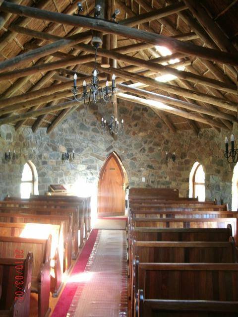 Not only lighter, but warmer.... mountaintop stone churches can be cold!